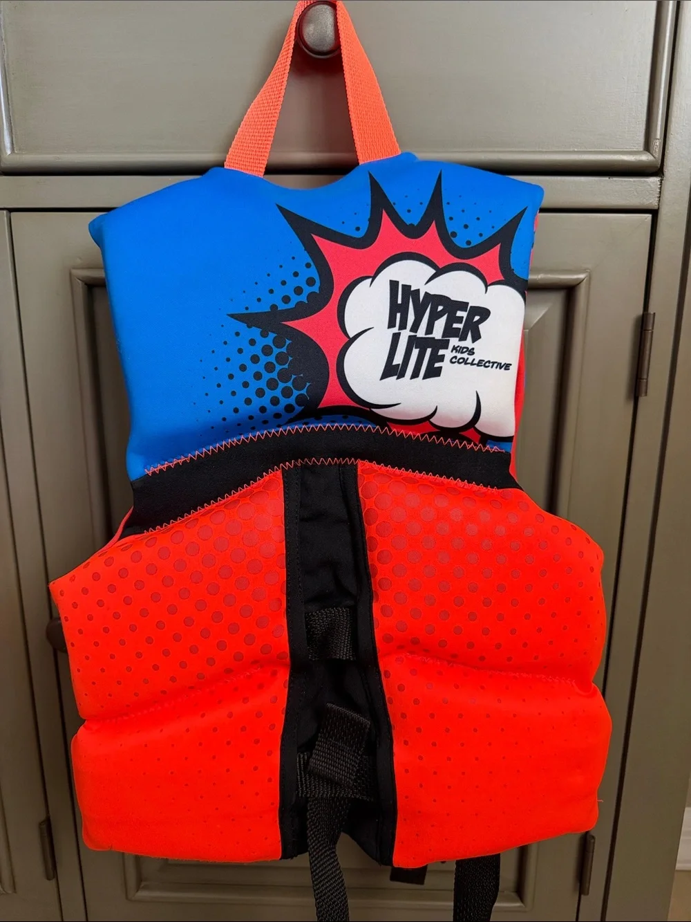 Hyperlite Kids' Blue & Orange Life Vest